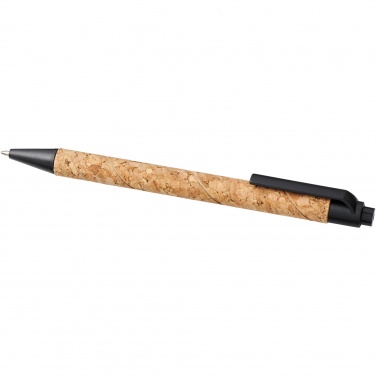 Logotrade promotional product image of: Midar cork and wheat straw ballpoint pen